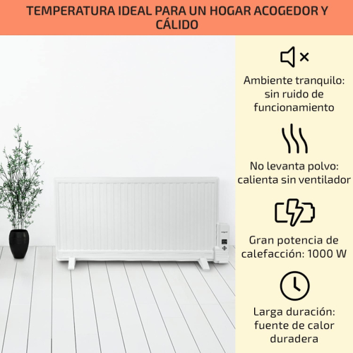 Temperatura ideal para un hogar acogedor y cálido: Klarstein